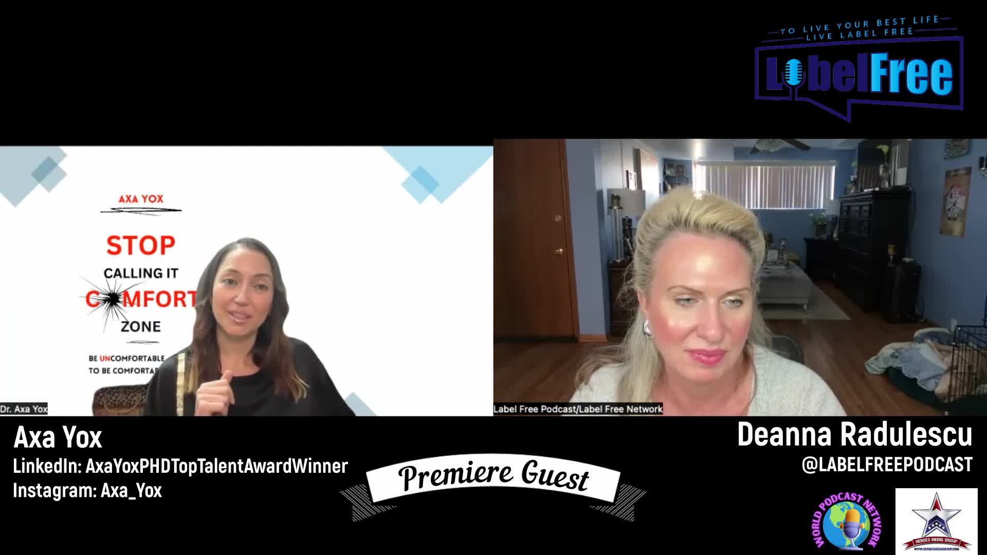 Rewiring Your Mind: How to Get Uncomfortable and Thrive with Dr. Axa Yox s2:ep6