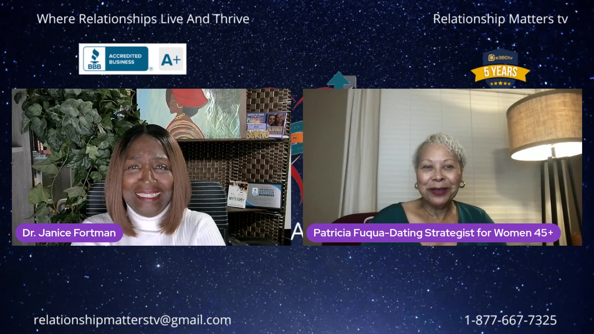 Relationship Matters TV - Patricia Fuqua, Dating Strategist