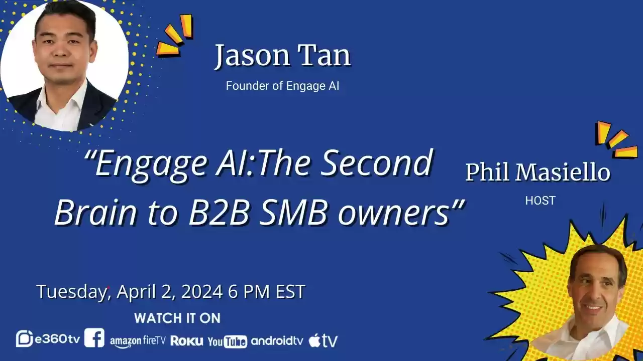 S2 E14 Entrepreneur Jason Tan, Engage AI: The Second Brain to B2B