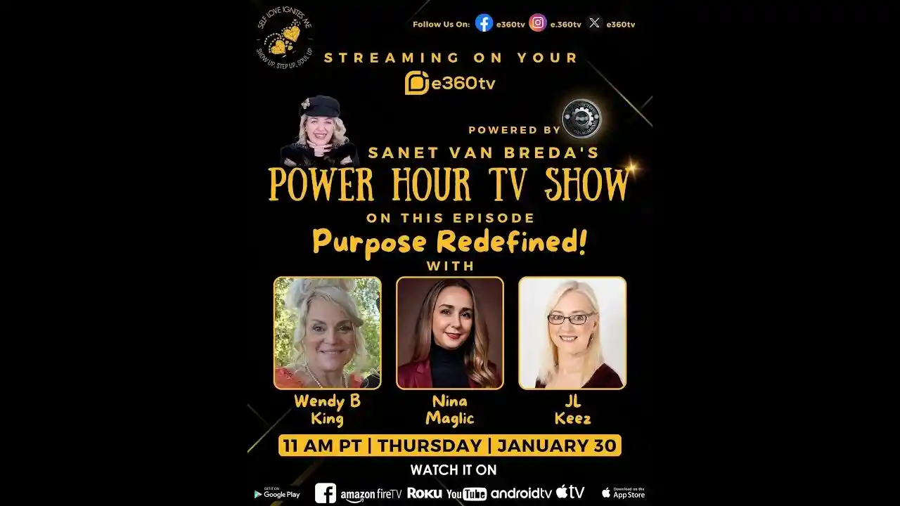 S3E07 Power Hour TV Show - Purpose Redefined!