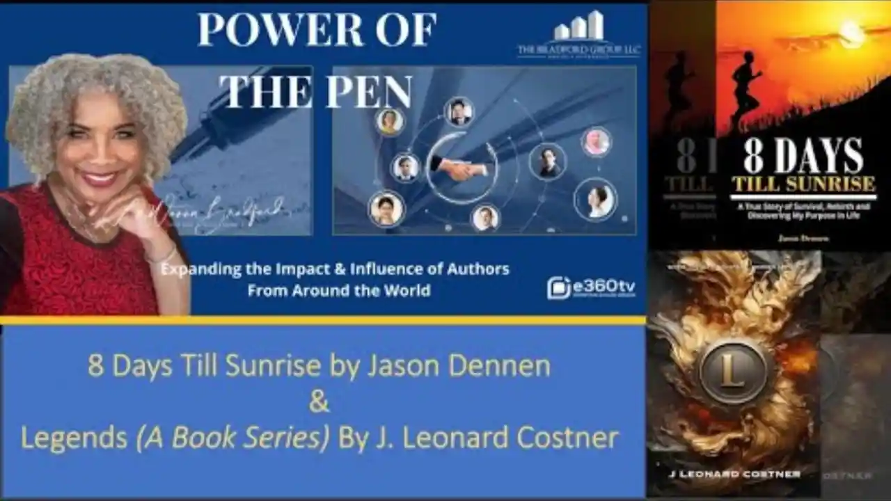 8 Days Till Sunrise by Jason Dennen & Legacy (series) by J. Leonard Costner