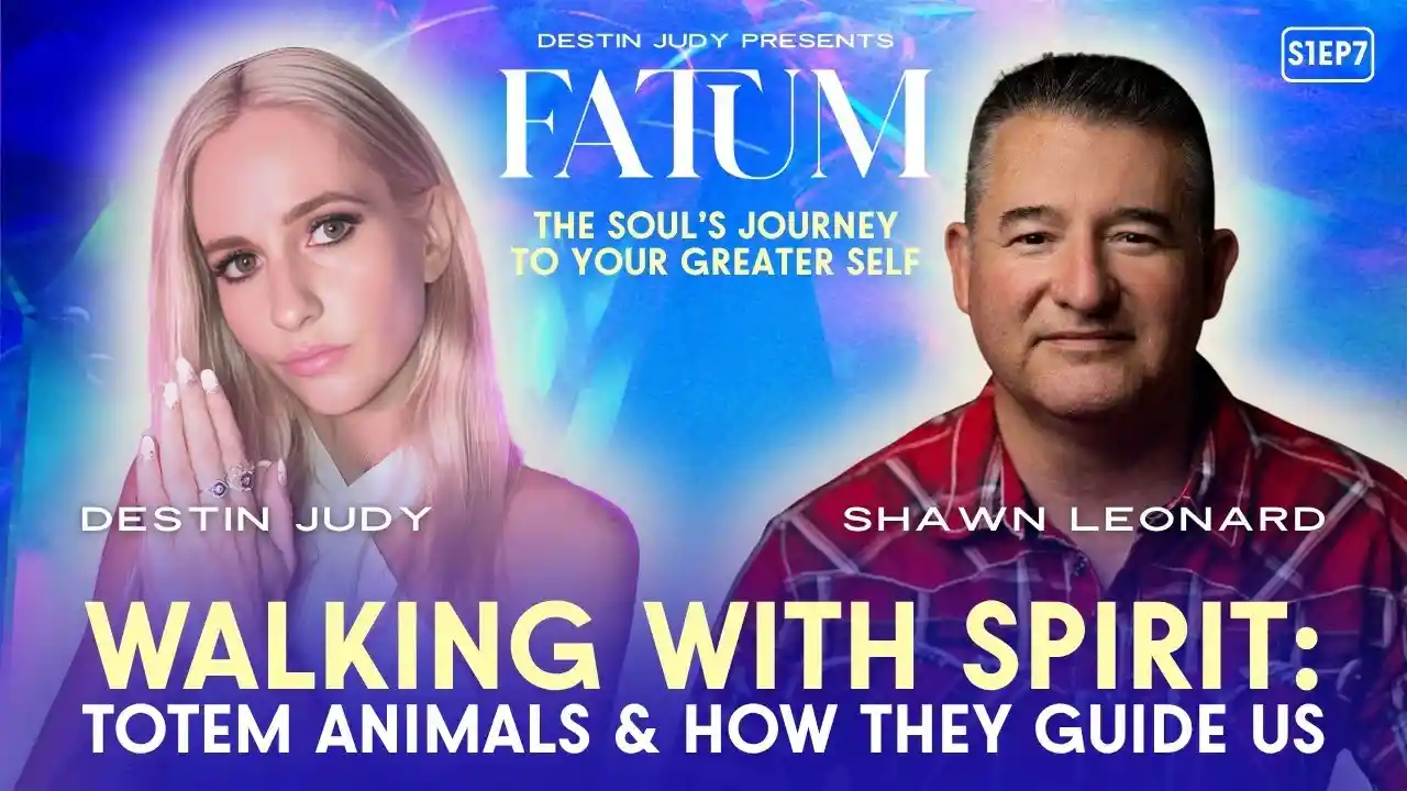 WALKING WITH SPIRIT: Totem Animals & How They Guide Us | Shawn Leonard | #FATUM S1EP7