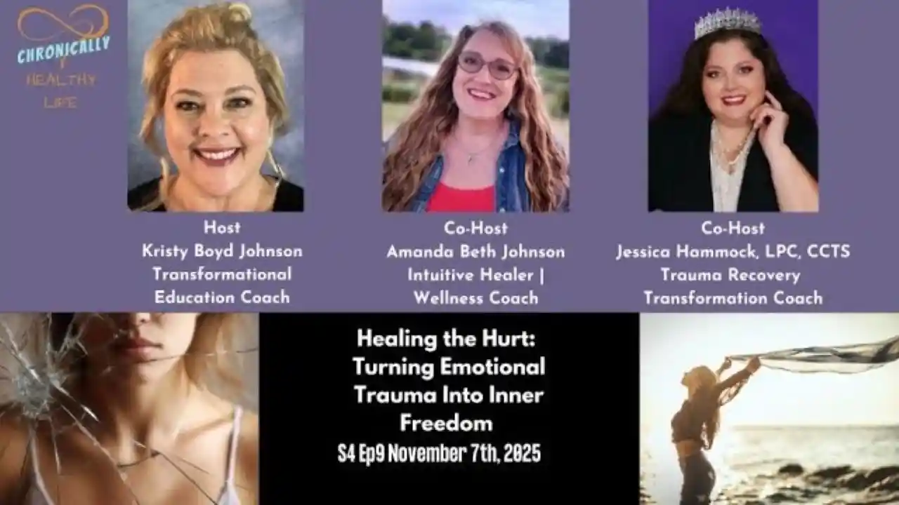 Healing the Hurt: Turning Emotional Trauma Into Inner Freedom -Chronically Healthy Life S4 Ep9
