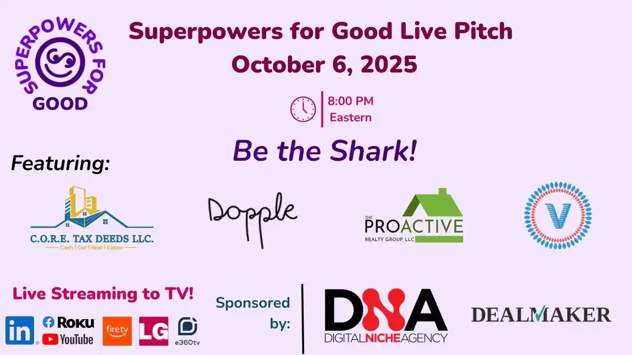 Superpowers for Good Live Pitch