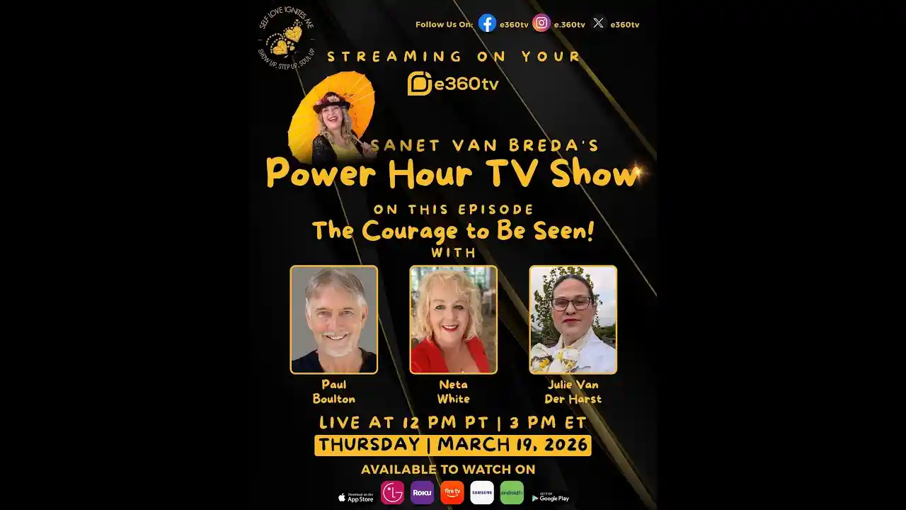 S6E23 Power Hour TV Show - The Courage to Be Seen!