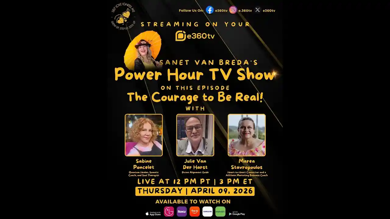 S6E29 Power Hour TV Show - The Courage to Be Real!