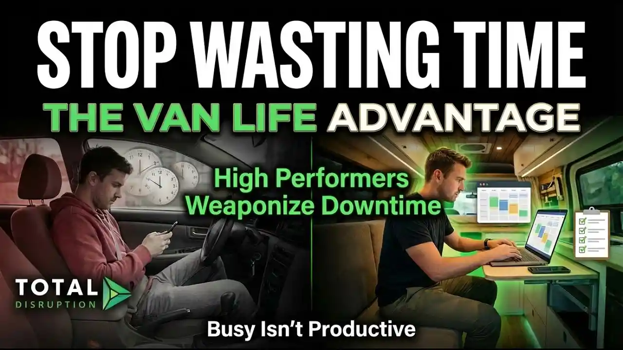 S3E15 - Stop Wasting Time: Why High Performers Outwork Average—The Van Life Advantage Revealed