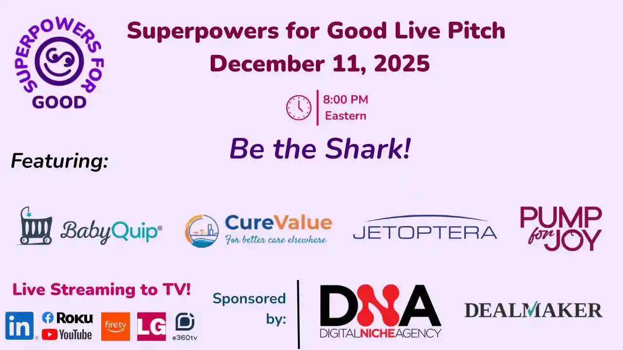 Superpowers for Good Live Pitch