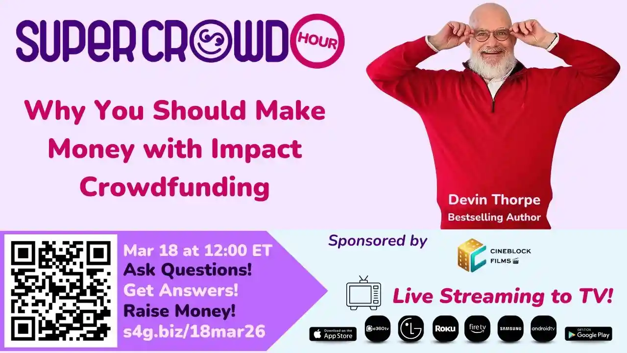 SCH - Why You Should Make Money with Impact Crowdfunding.