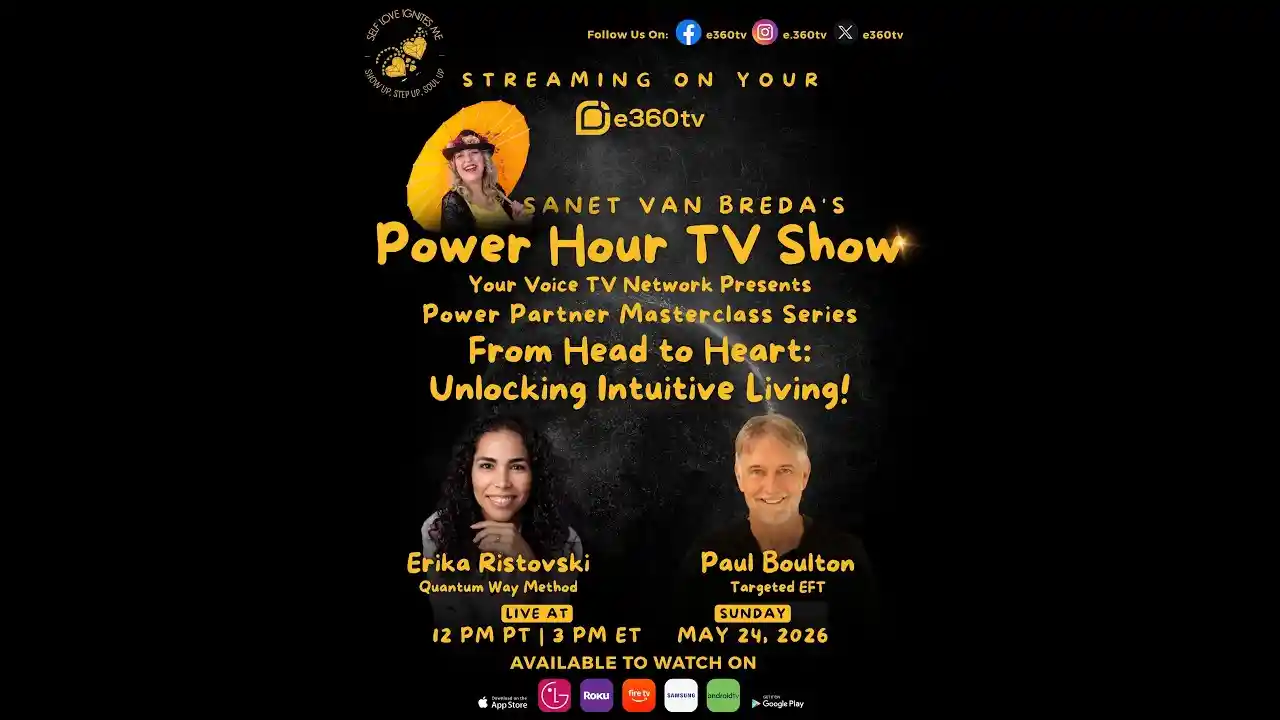 S7E07 Power Hour TV Show - Unlocking Intuitive Living!