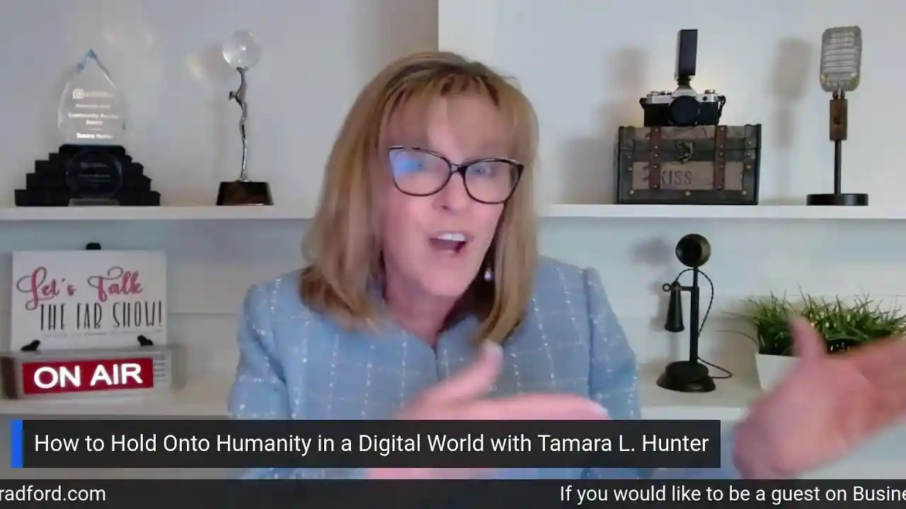 Will We Lose Our Humanity with AI with Tamara L. Hunter