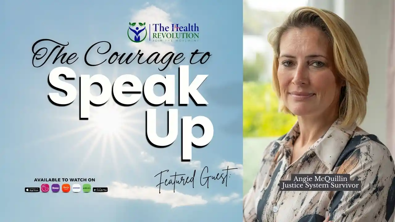 S6E13 The Courage To Speak Up, with guest Angie McQuillin