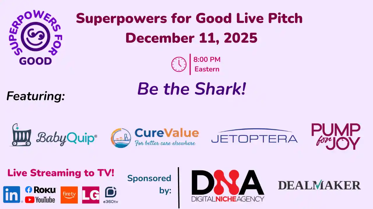 Superpowers for Good Live Pitch