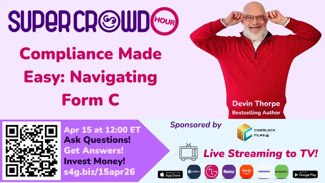 SuperCrowdHour April - Compliance Made Easy: Navigating Form C